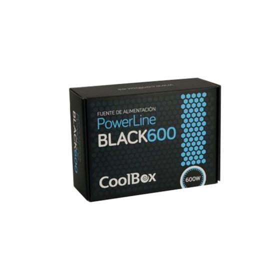 Bloc d’Alimentation CoolBox COO-FAPW600-BK 600W 600W