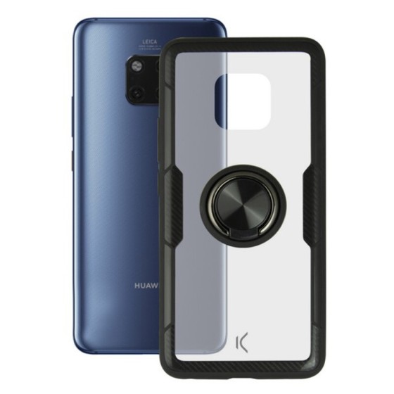 Coque avec Anneau Huawei Mate 20 Pro KSIX Transparent