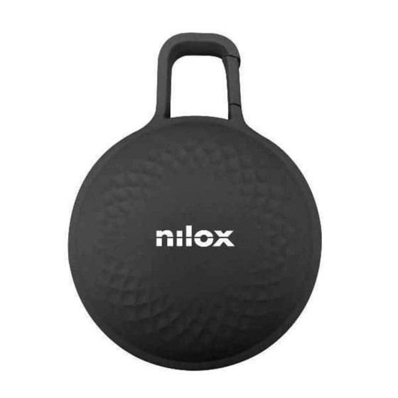 Haut-parleurs bluetooth portables Nilox Waterproof NXALBT001 300 mAh 3W Noir