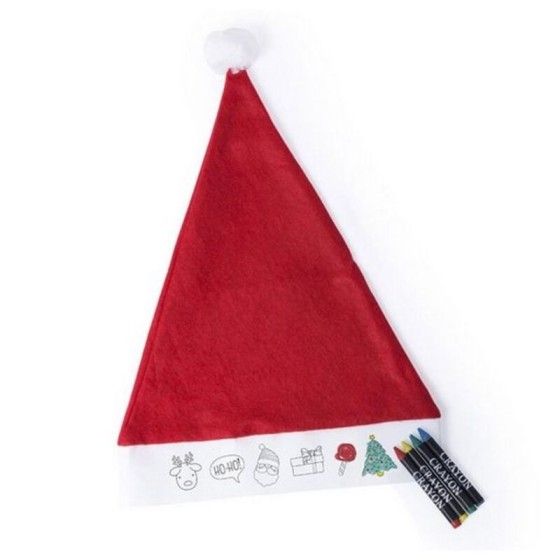 Bonnet de Père Noël à Colorier 145598