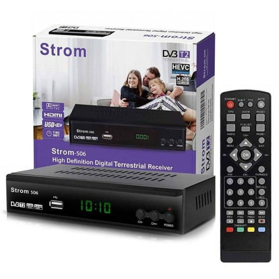 Récepteur Satellite Strom-506 M (Reconditionné B)