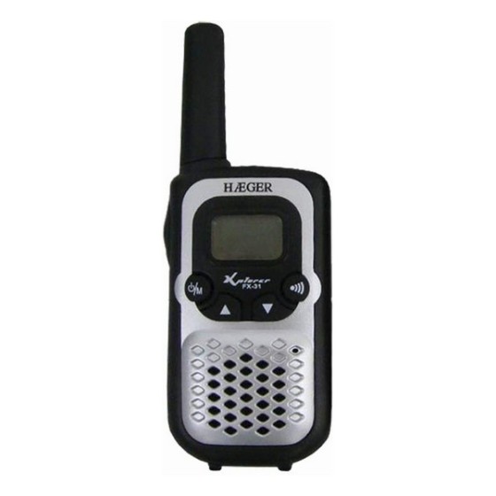 Talkie-walkie Haeger Xplorer FX-31 3 KM