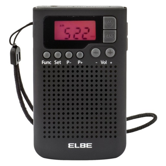 Radio Transistor ELBE AM/FM Noir