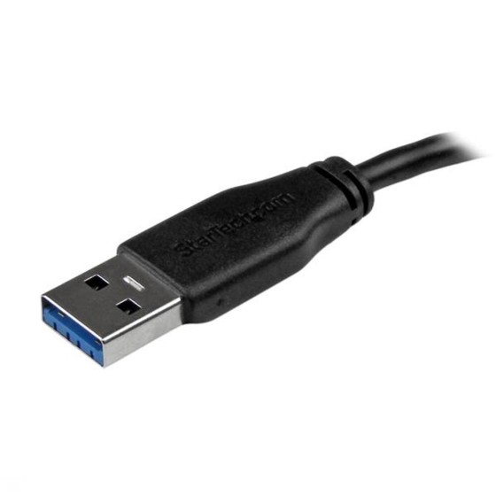 Câble USB vers Micro USB Startech USB3AUB15CMS         Noir
