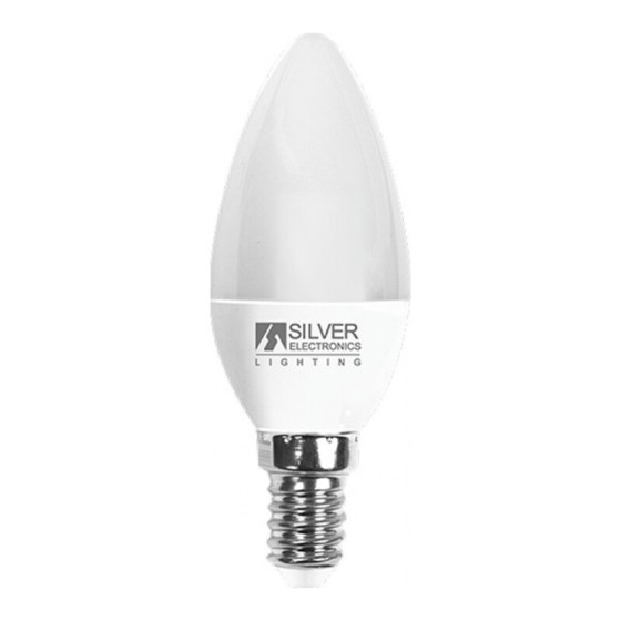 Ampoule LED Bougie Silver...