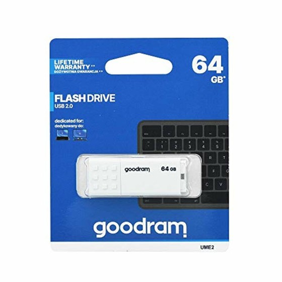 Clé USB GoodRam UME2 64 GB Blanc