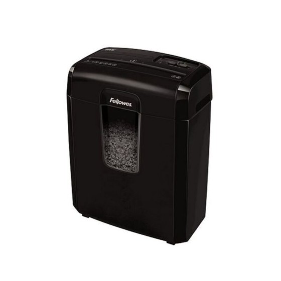 Déchiqueteuse de Papier Coupe Fine Fellowes 8MC 14 L 3 x 10 mm Noir