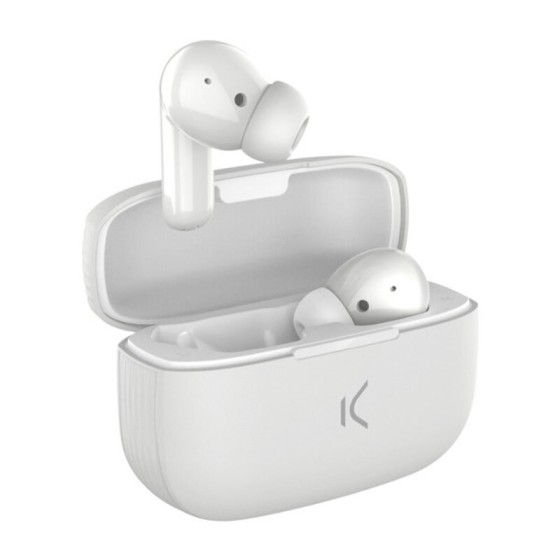 Casques Sans Fil KSIX Blanc...