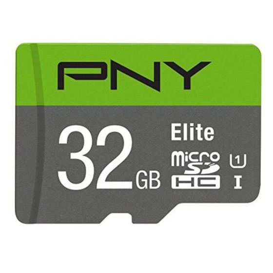 Carte Mémoire SDHC PNY Elite 32 GB Noir