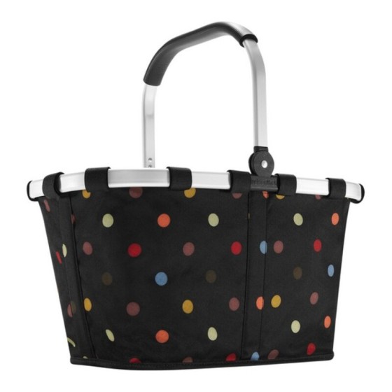 Panier Multi-usages Reisenthel CARRYBAG Multicouleur (38 x 35 x 16 cm) Noir