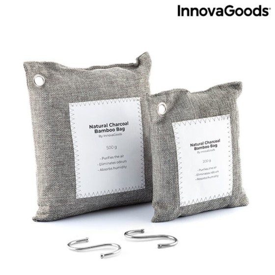 Ensemble de Sacs Purificateurs d’Air avec Charbon Actif Bacoal InnovaGoods (Reconditionné A+)