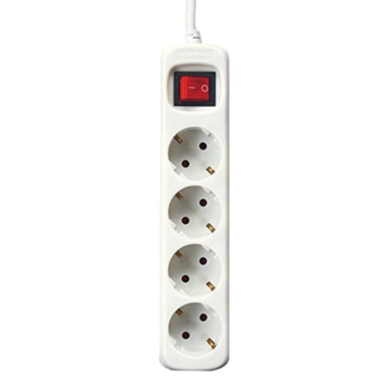 Rallonge 4 prises Schuko...
