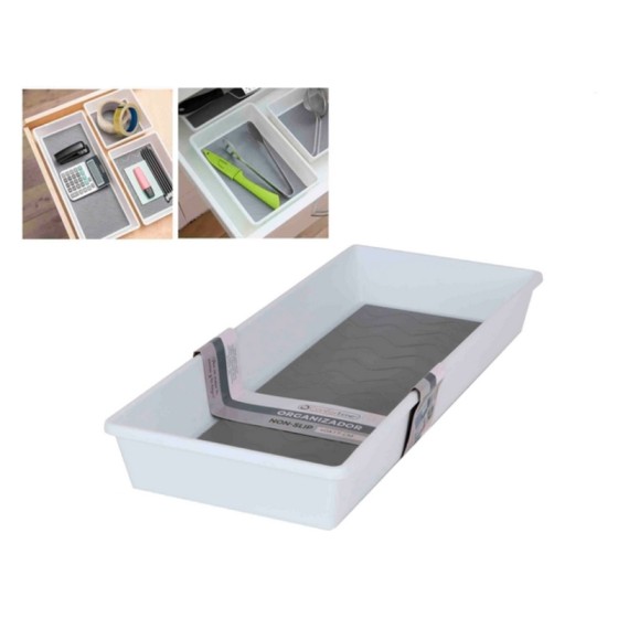 Organisateur polyvalent Non-Slip Confortime Blanc
