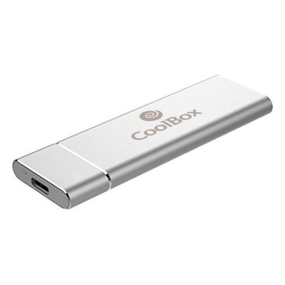 Boîtier pour disque dur CoolBox COO-MCM-NVME SSD NVMe Argenté