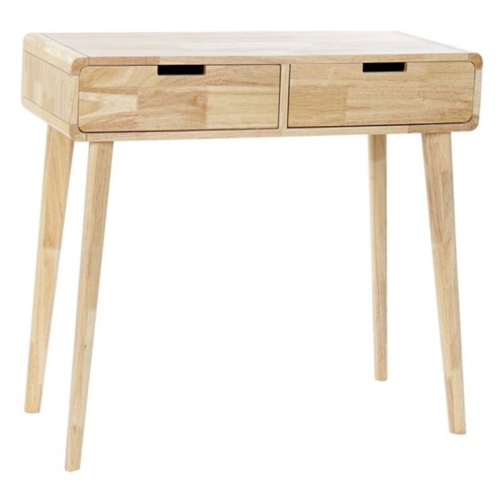 Console DKD Home Decor Natural Qingyue Bois MDF (80 x 30 x 74 cm)