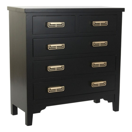 Caisson à Tiroirs DKD Home Decor Métal Bois MDF (78 x 31 x 78 cm)