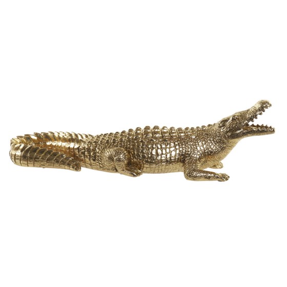 Figurine Décorative DKD Home Decor Résine Crocodile (61 x 19 x 19 cm)