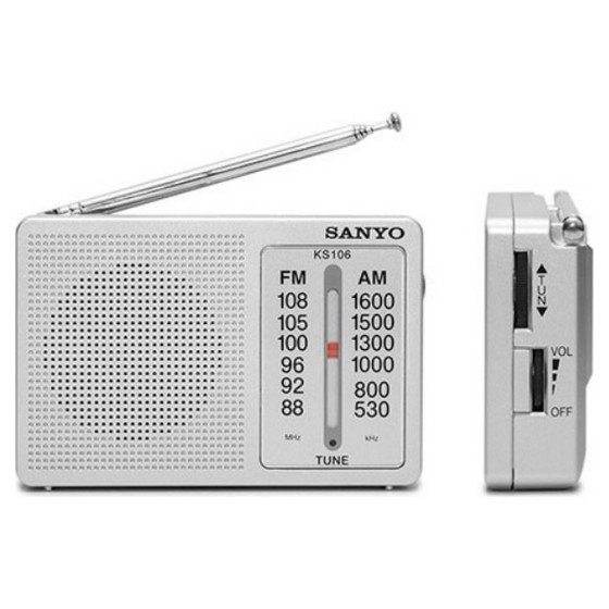 Radio transistor Sanyo Argent