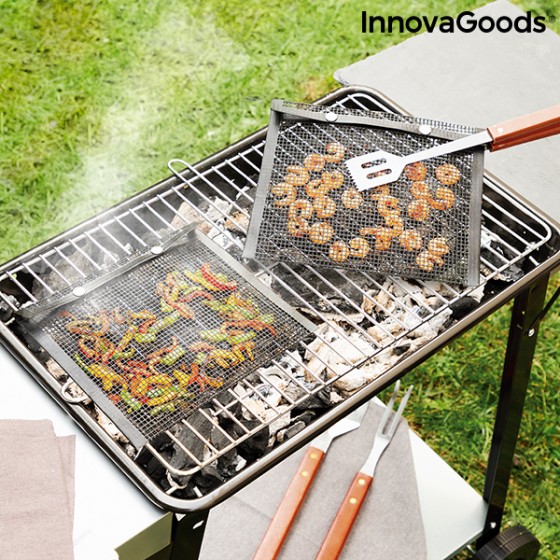 Sacs de cuisson pour barbecue BBQNet InnovaGoods (Pack de 2)