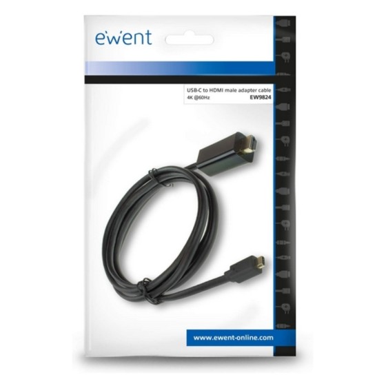 Adaptateur USB C vers HDMI Ewent EW9824 4K 2 m