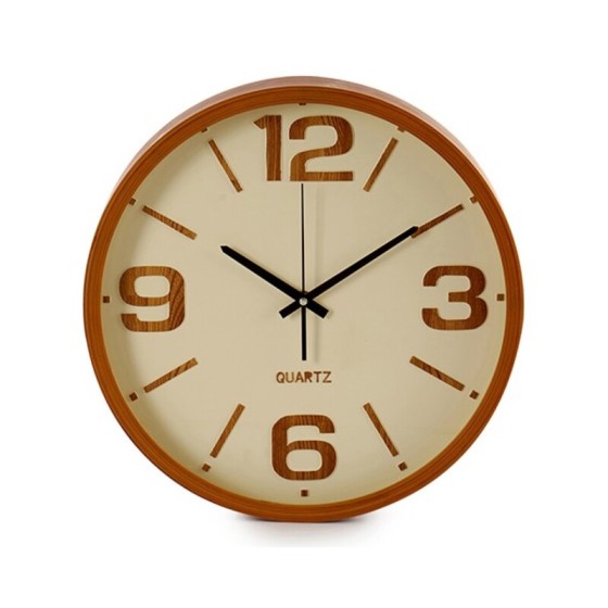 Horloge Murale Métal Verre Plastique (40 x 40 x 5 cm) (5 x 40 x 40 cm)