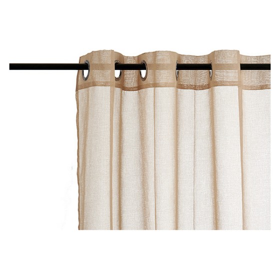 Rideaux Beige Polyester...