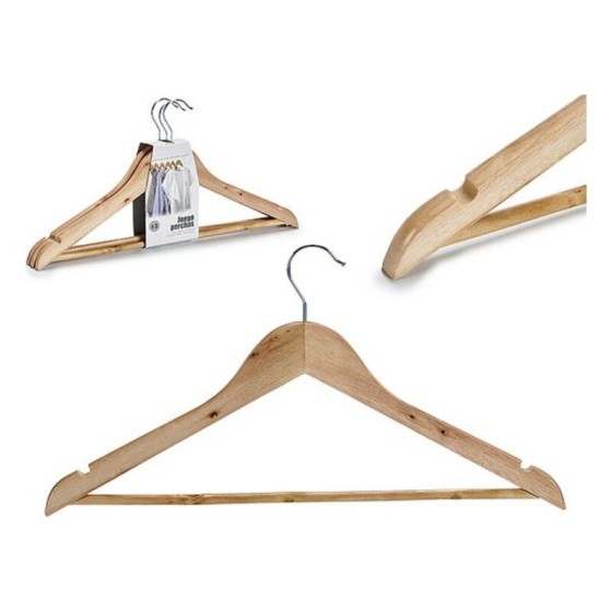 Jeu de porte-manteaux Bois...
