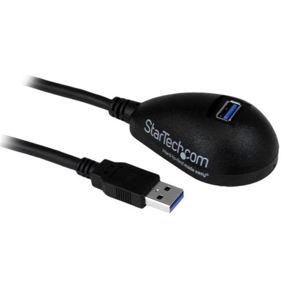 Câble USB Startech USB3SEXT5DKB         Noir