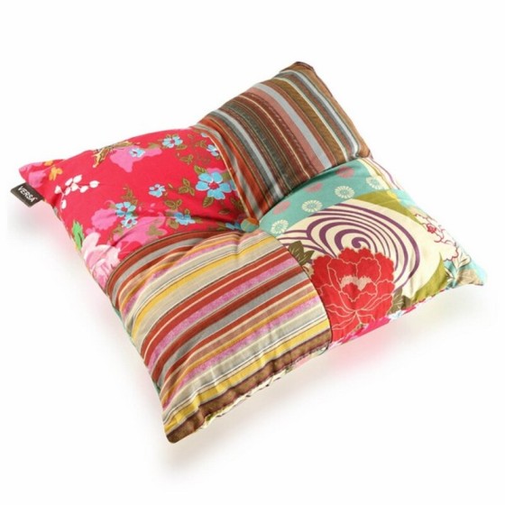 Coussin Patchwork Coton (15 x 45 x 45 cm)
