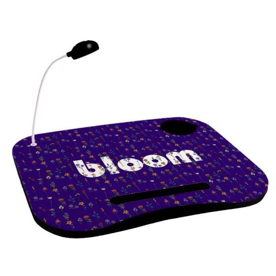 Plateau DKD Home Decor Lila PVC (48 x 38 x 7 cm)