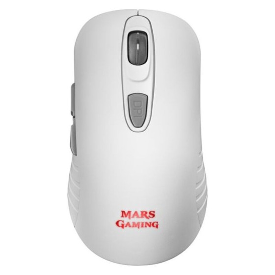 Souris Gaming Mars Gaming MMW2W Blanc RGB 3200 dpi