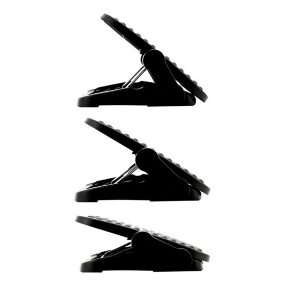 Repose-pied Ergonomique iggual IGG316122 40º/32º/18º (45 x 36 cm) Noir