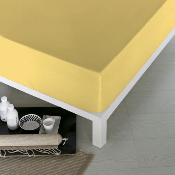 Drap housse Naturals Jaune