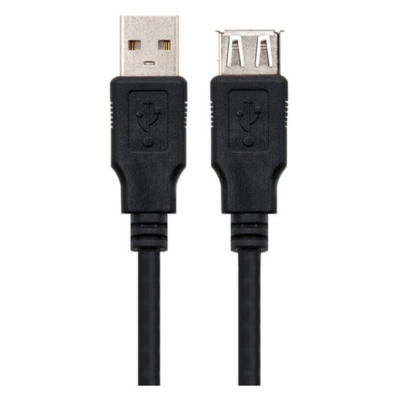 Câble USB NANOCABLE 8433281002999 3 M Noir