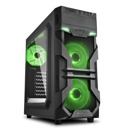 Écran Sharkoon VG7-W Green