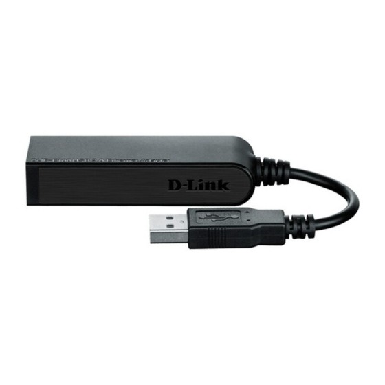 Adaptateur USB 2.0 vers RJ45 D-Link DUB-E100 10/100 Mbps Noir