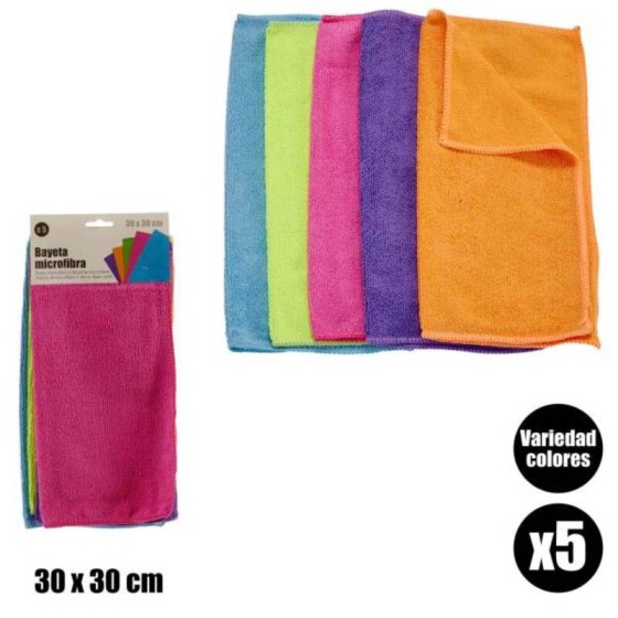 Chiffon Microfibre (5 Pièces)
