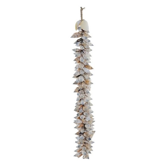 Décorations DKD Home Decor Pendentif Coquillages (8 x 8 x 58 cm)