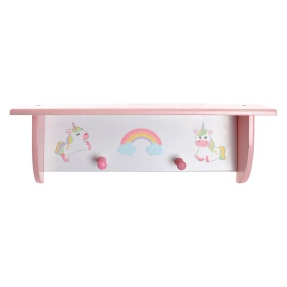 Étagère DKD Home Decor Unicorn Bois MDF (50 x 13 x 16 cm)