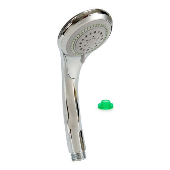 Pommeau de Douche 3 Fonctions Argenté (6 x 28 x 12 cm)