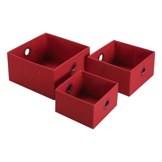 Panier Multi-usages Carré Coton (3 Pièces)