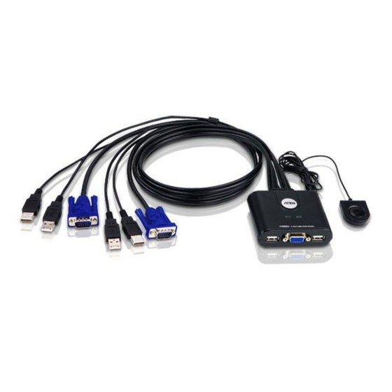 Commutateur KVM avec 2...