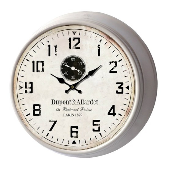 Horloge Murale Dupont (36 cm) Métal
