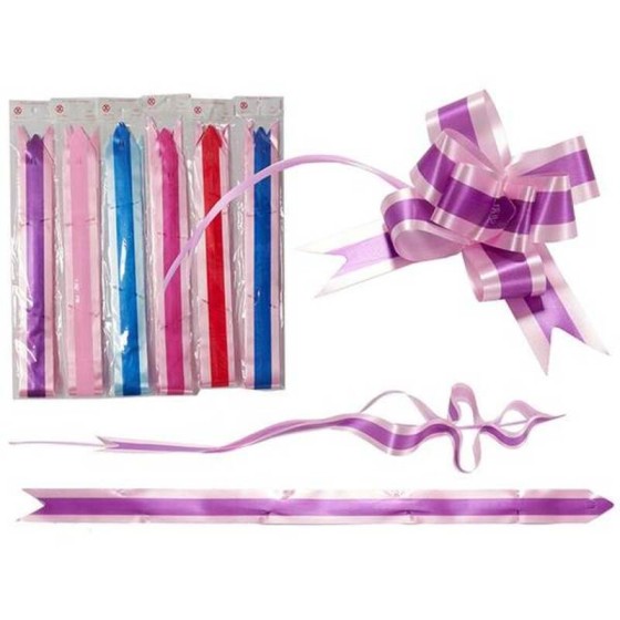 Matériaux pour travaux manuels Lien A rayures (10 pcs)