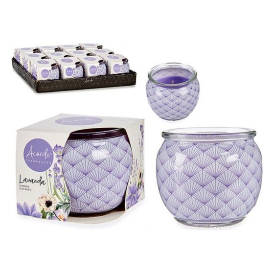 Bougie Lavande Violet (7,6...