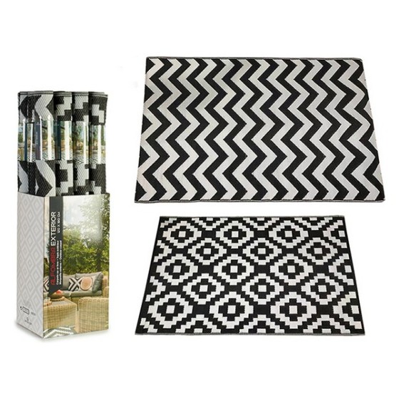 Tapis Blanc Noir (120 x 179...