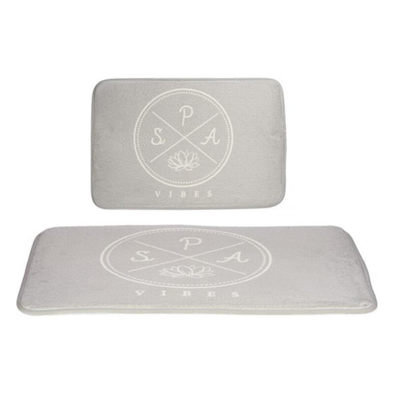 Tapis de bain Gris (40 x 60...