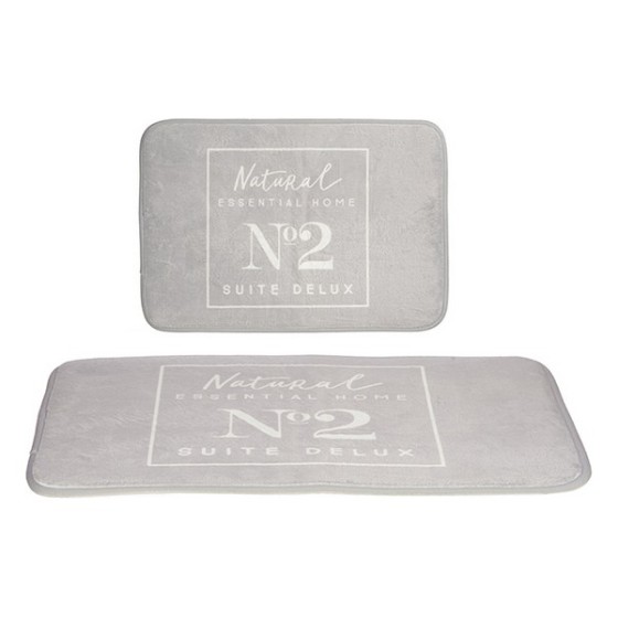 Tapis de bain Gris (40 x 60...