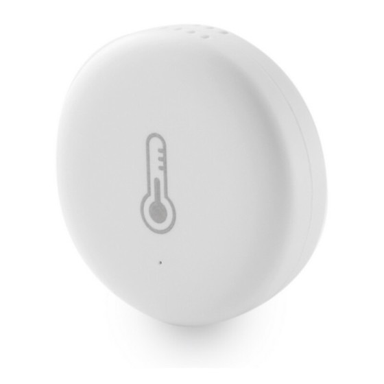 Capteur de Température et d'Humidité Intelligente KSIX Smart Home Blanc