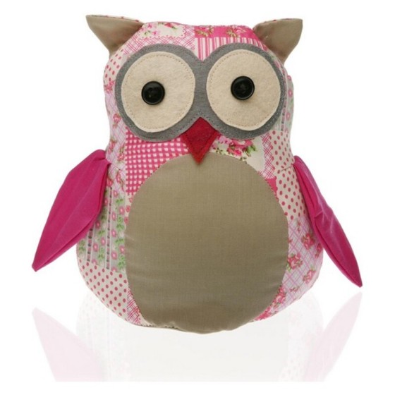Support de porte Buho Polyester (11 x 20 x 14 cm)